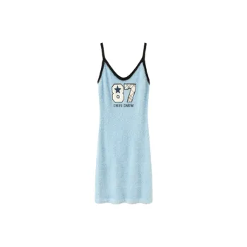 CHUU Slip Dresses Women's Baby Blue