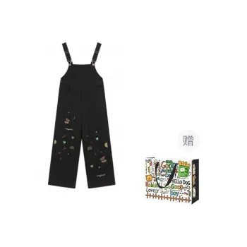 Dippanis Overalls Women's Black