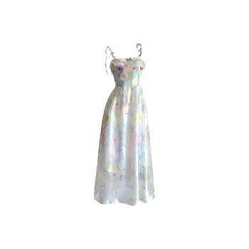 COVT Slip Dress Women's Oil Paint Colors