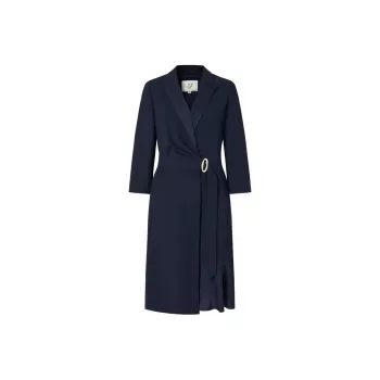 JZ. ANNAKRO Long Sleeved Dress Women's Dark Blue