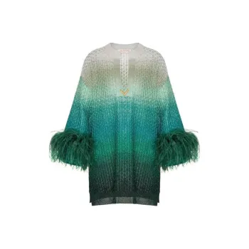 Valentino Long-Sleeved Dresses Women's Forest Green