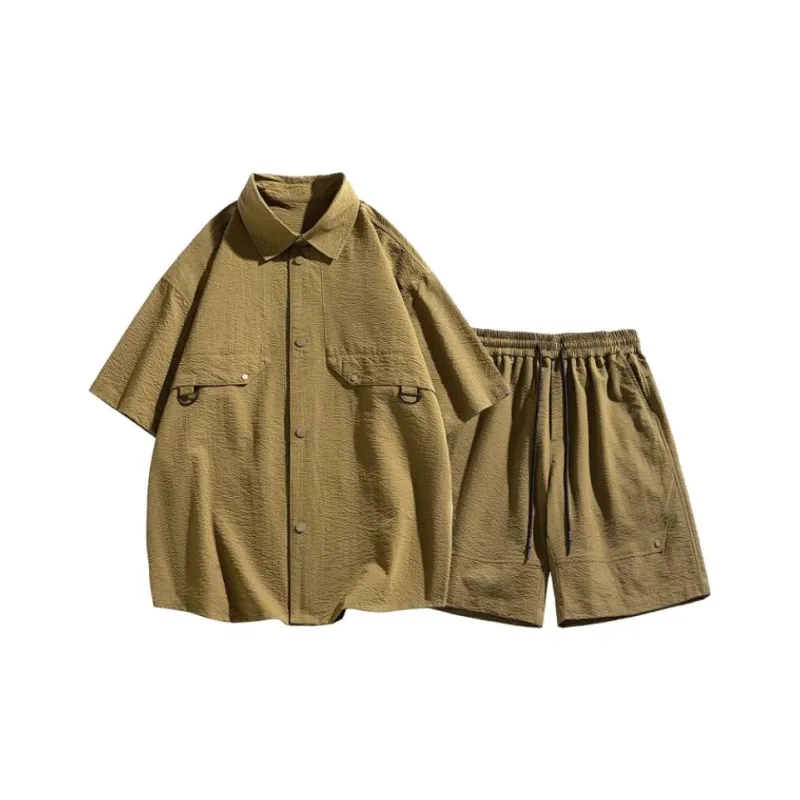Anyveiw Shirt Matching Set Unisex-14