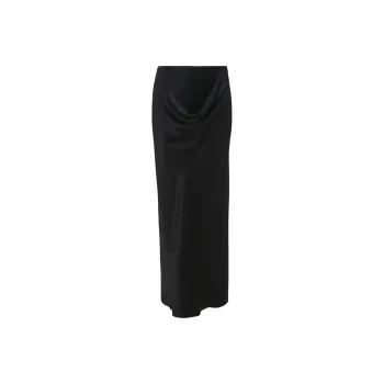 JW Anderson Draped Silk Maxi Skirt