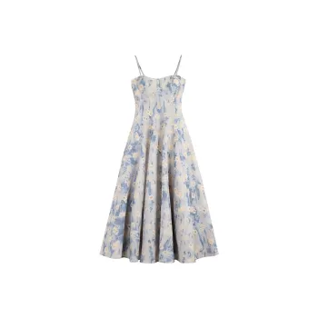 IDLE SOUL Slip Dress Women's Light Blue