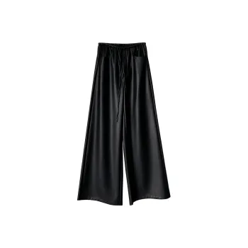 Fuccykee Leather Pants Women's Black