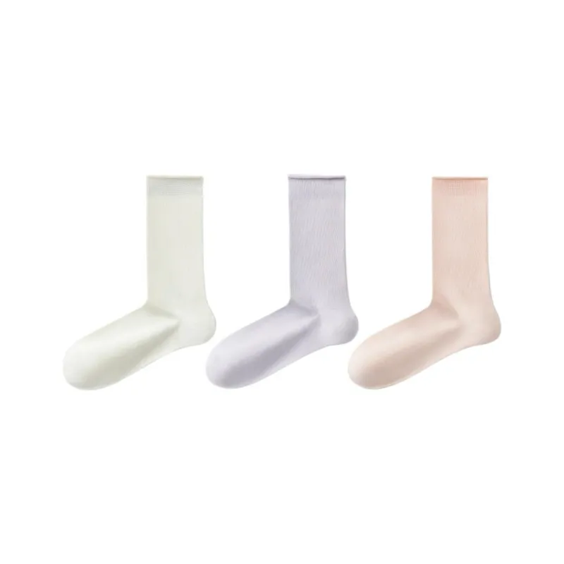 Temooues Mid Calf Socks Women's Combo Set-7