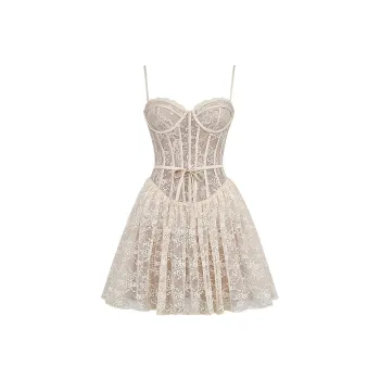 HOUSE OF CB LOUISA Slip Dress Women's CREAM/Cream