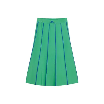 J.Lindeberg Sally Knitted Skirt Casual Long Skirt Women's Green