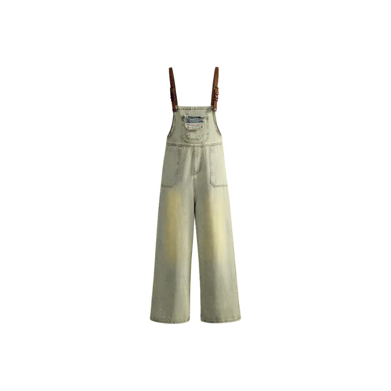 ZAZN Overalls Women's Yellow Mud-0