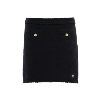 MIU MIU FW22 Casual Short Skirts Women's Black
