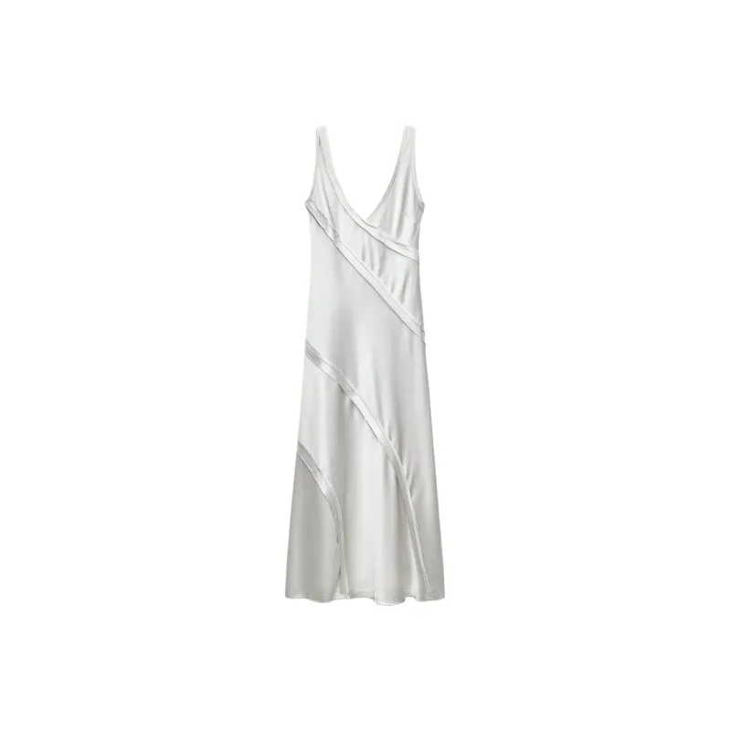 ZARA Sleeveless Dress Women's Multicolor-0