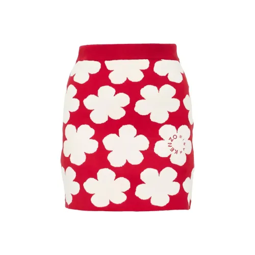 KENZO Hana Dots Jacquard Mini Skirt