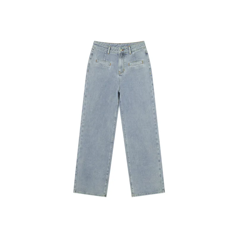 DIALOGUE Jeans Women's Denim Light Blue-0