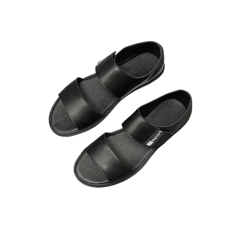 A Fairy Tale Of A Pair Of Shoes One Strap Sandals Black-2