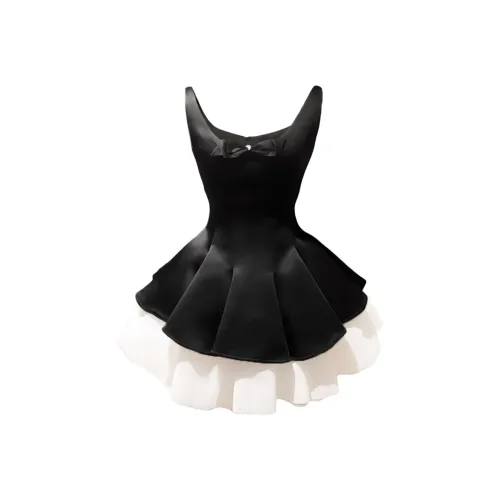 Nooidea Official Slip Dresses Women's Black