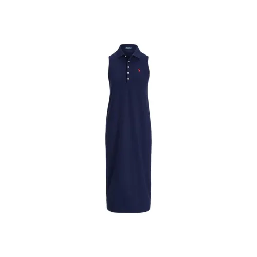 Polo Ralph Lauren Polo Pony embroidered Mid Dress