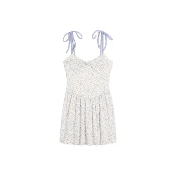 Hollister Slip Dresses Women's White Floral