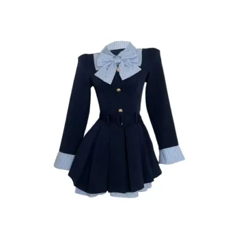 KEAB Long Sleeved Dresses Women's Blue