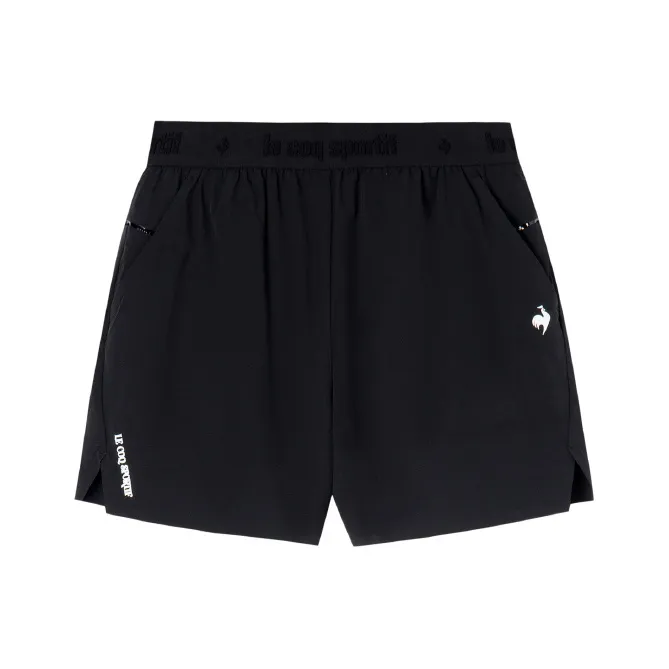 Le Coq Sportif Casual Shorts Women's Dazzle Black-0