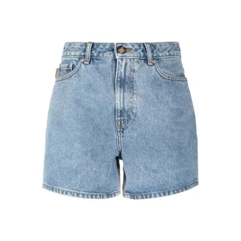 GANNI Denim Shorts Women's Blue