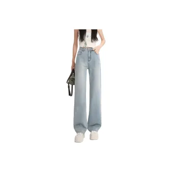 YINLEI Jeans Women's Light Blue