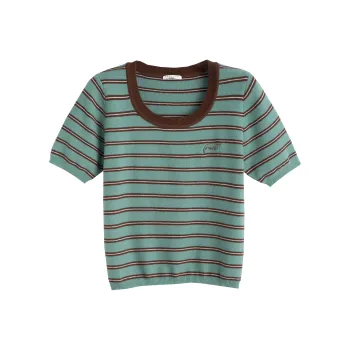Tonlion Knitwear Women's Green Tone