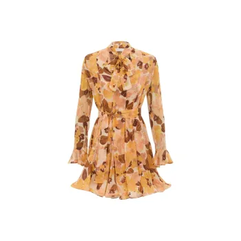 Zimmermann Balance Lantern Mini Dress