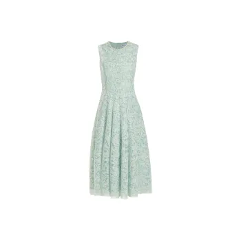 Self-portrait Floral-lace Midi Dress