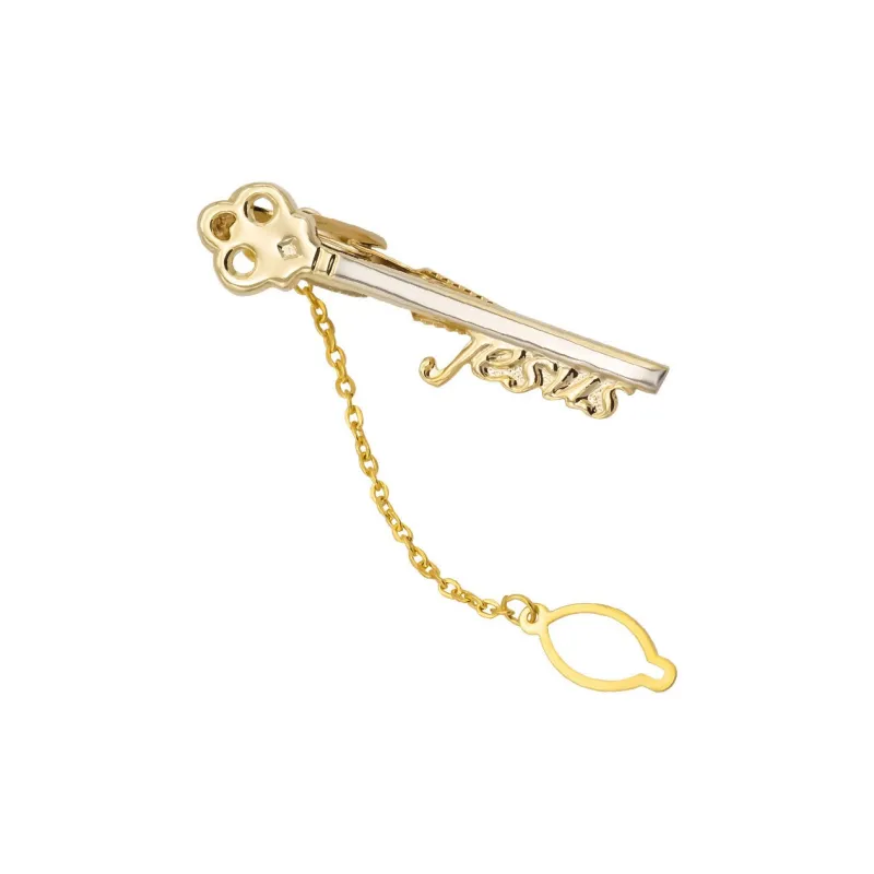 Yamaichi Maru Copper Tie Clip Men's-2