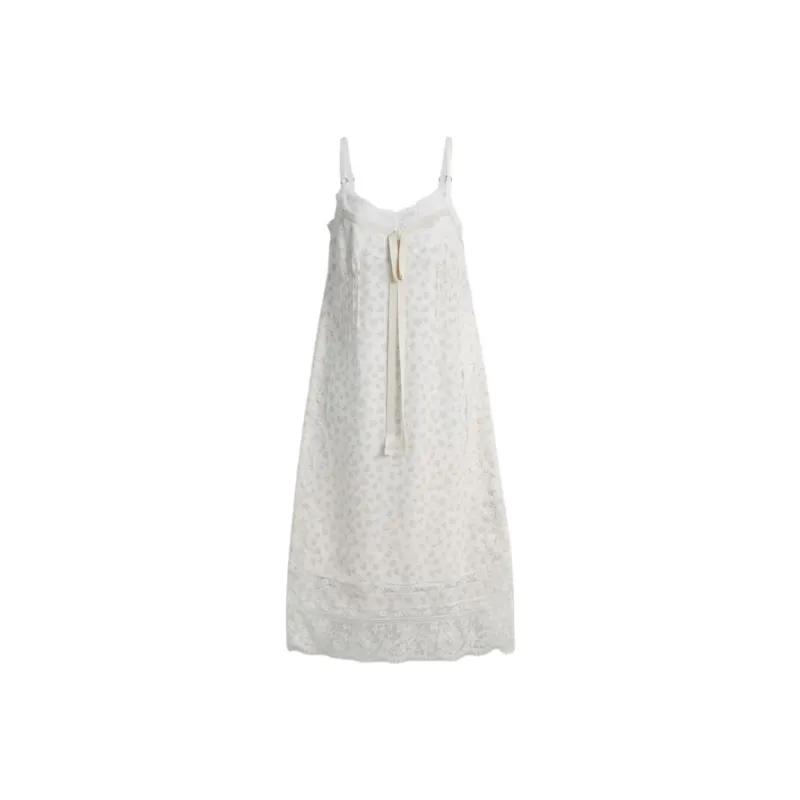 COACH Slip Dresses Women's White-0