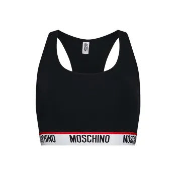 MOSCHINO Sleeveless Sports Shirts Women's Black