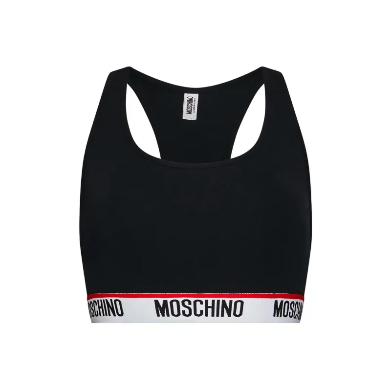 MOSCHINO Sleeveless Sports Shirts Women's Black-0