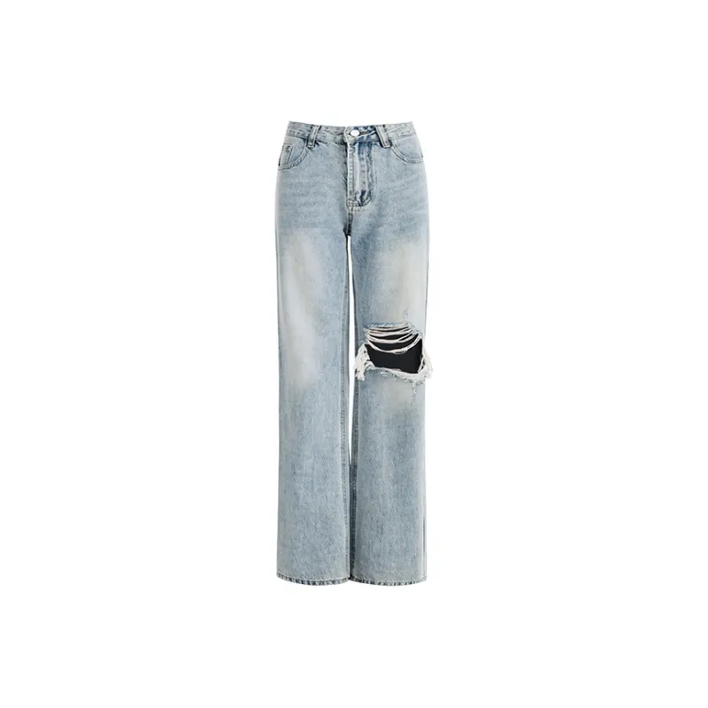 Wen Shan Jeans Women's Light Blue-0