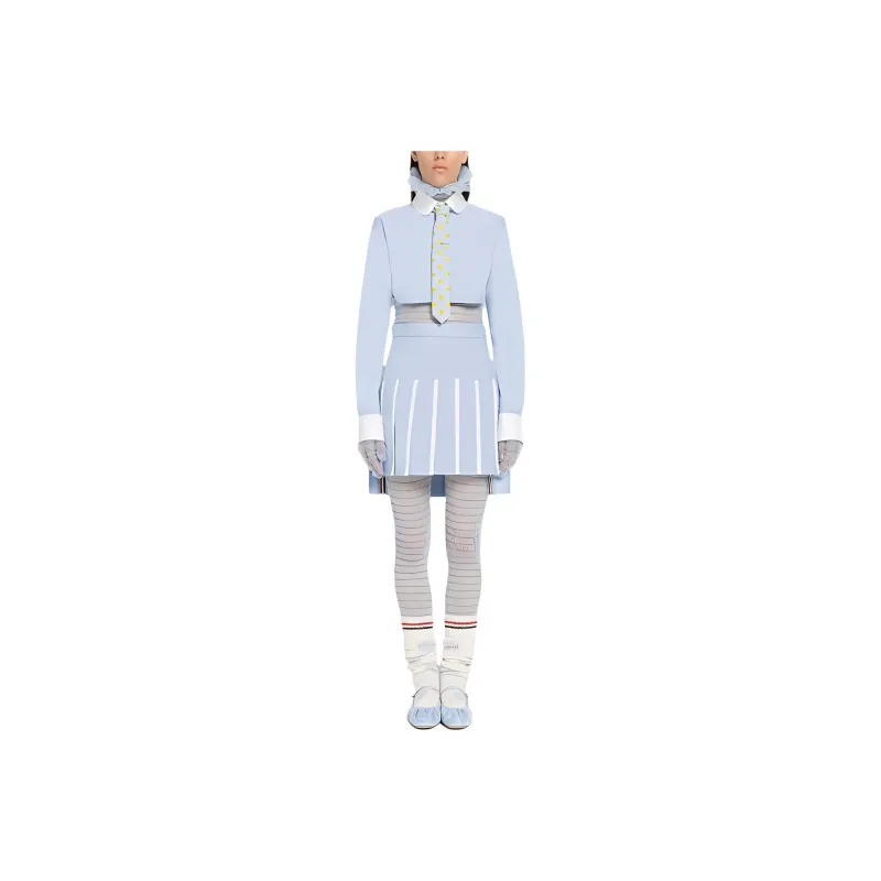 THOM BROWNE Pleated Skirt-0