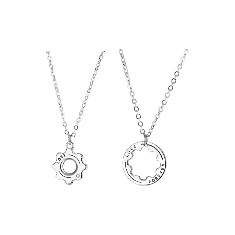 CHINA GOLD 990 Silver Necklaces Unisex-4