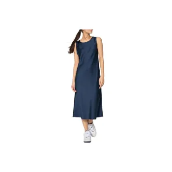 UNIQLO Sleeveless Dress Women's Navy Blue