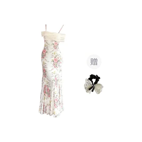 PAVEA Slip Dress Women's Image Color+Hair Tie Included