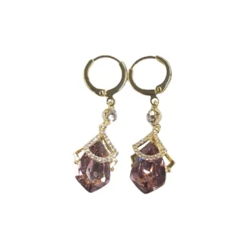 Yiru Copper Alloy Earrings Women's