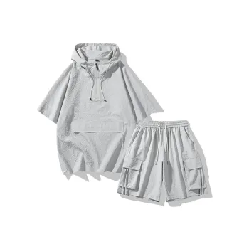Warrior Huichao Riding The Wind Collection Casual Suit Unisex Gray