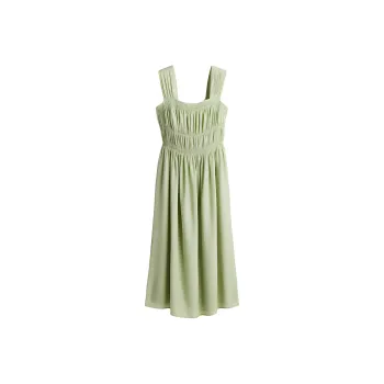 H&M Sleeveless Dress Women's Light Green