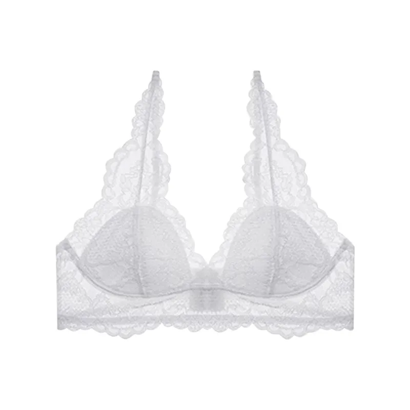 Flowers in water Women's Bras-0