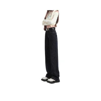 Concubine Zhu Jeans Women's Polka Dot Denim