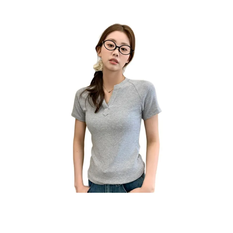 Mu Xiao Xin Raglan Sleeve T Shirt Women's-8