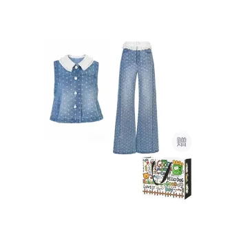 Dippanis Casual Suit Women's Blue