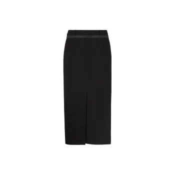 FENDI Casual Long Skirt Women's Black