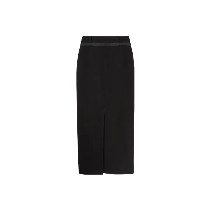 FENDI Casual Long Skirt Women's Black-0