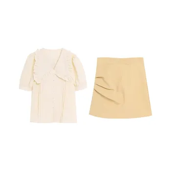 BVODE Two Piece Skirt Sets Women's