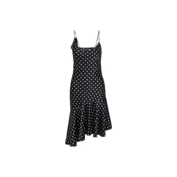 Realisation Par SS25 The Cassidy Slip Dresses Women's Satin Spot Shimmering Spots