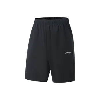 LiNing Fitness Series Sports Shorts Men's Black Single Logo