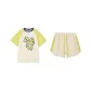 Beige & Bright Yellow